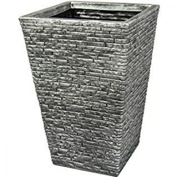 Strata Slate Pewter Large Planter 45cm