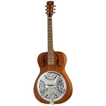 Epiphone Dobro Hound Dog Round Neck Resonator Vintage Brown