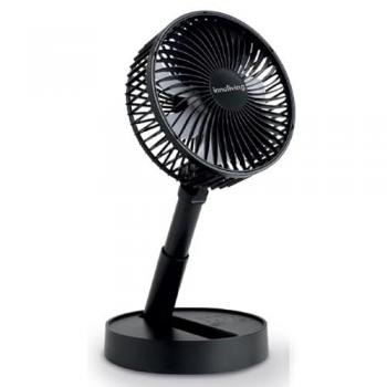 Ventilatore a Doppio Angolo 90°, Ricarica USB Innoliving