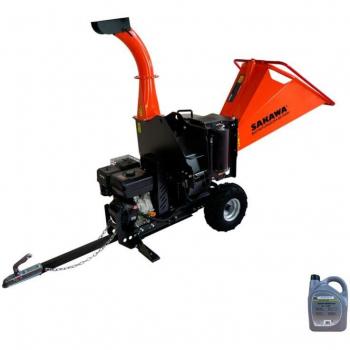BS1600 Scoppio 15 CV – Biotrituratore Sakawa con Olio Idraulico