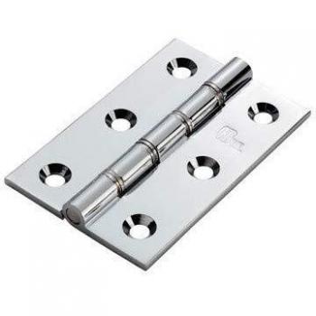 Gold 2.5 mm Thick Double Stainless Washered Butthead Hinge