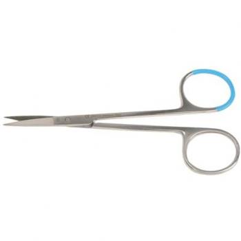FORBICI IRISE STERILE PUNTE ACUTE RETTINE 11,5 CM (SOTTOFONDO GIMA)