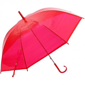 Rot transparenter Regenschirm von Alsino – 61/1885
