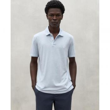 Ecoalf Polo Theo azul para hombre, algodón orgánico, sostenible