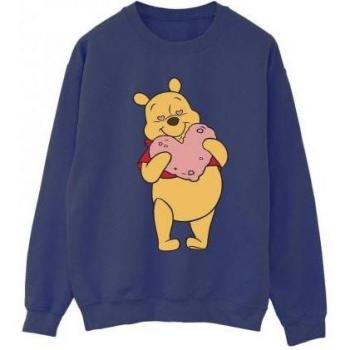 Bianca Felpa Disney Winnie The Pooh Occhi in Forma di Cuore