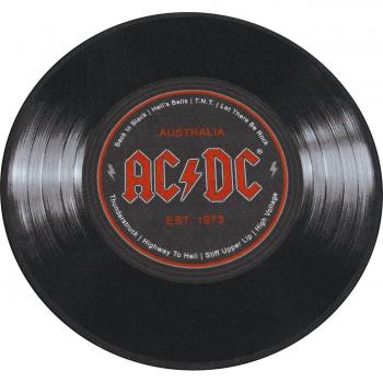 Plaid AC/DC Vinyle Disk Noir Tous Genres