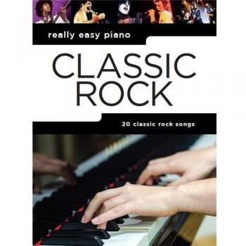 Really Easy Piano: Classic Rock.New 9781785585128 Fast Free Shipping**