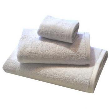 Toalla Iris de rizo blanca 30x50 cm