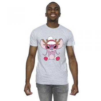 Engel‑rendier Lilo & Stitch T‑shirt voor mannen – Disney
