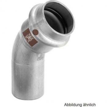 Coudes Inox 28 mm 45° Viega Temponox