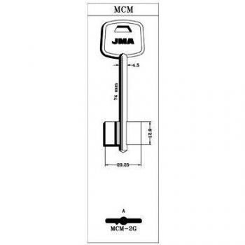 Llave gorja MCM-2G
