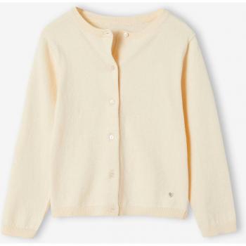 Chaqueta Vainilla de Punto para Niña VERTBAUDET