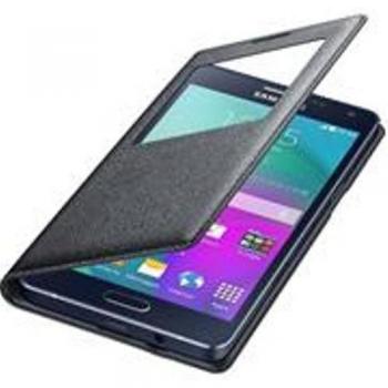 Cubierta Samsung Galaxy A5 Negra con Lente de Vidrio