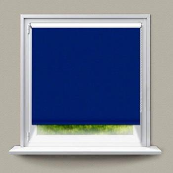 Klemmfix Verdunkelungsrollo 80 x 230 cm Dunkelblau