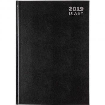Ryman 2019 A4 Color: Black Week View Planner (Pack of 5)