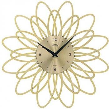 AMS Holz-Wanduhr „Chromatik“ – 35×35 cm