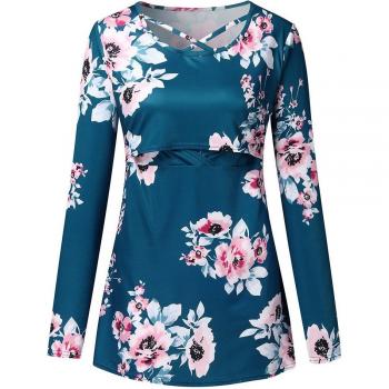 Blouse O-Cou Femme Enceinte