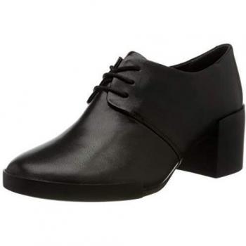 CAMPER Lotta Elegant Black Leather Footwear for Women, Size 38