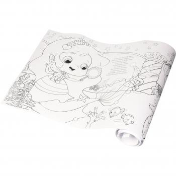 La sirenetta. Srotola & leggi & colora. Ediz. illustrata