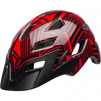 Helmet Bell Sidetrack Young Red-Black