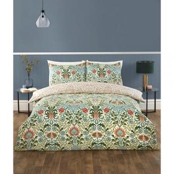 Heritage Flora King Size Duvet Cover Set