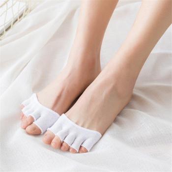Women’s Cotton Blend Invisible Five Finger Socks