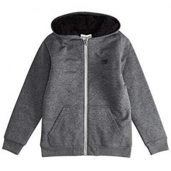 Billabong All Day Sherpa Zip B, Giacca per Bambini, Grigio