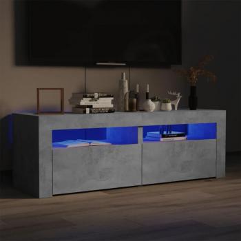 Mueble televisor con luces LED 120x35x40 cm