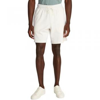 Short en coton mélangé Calvin Klein Jeans blanc