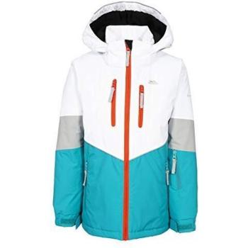 Veste de ski enfant Trespass OLIVVIA imperméable bleu marine 9/10