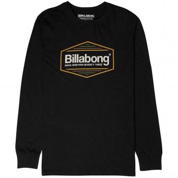 BILLABONG Pacific tee LS Camiseta de Manga Larga Hombre Negro