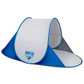 Tente de plage pop-up pour 2 personnes avec pare-vent Secura