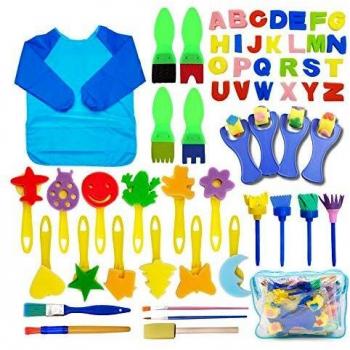 Specool 56-Pack Kids Painting Tools