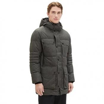 Regular Fit Giubbotto Invernale Tom Tailor Grigio 1037359