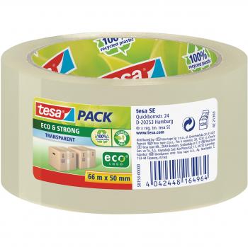 Tesa Sustainable Clear Tape 50mm x 66m