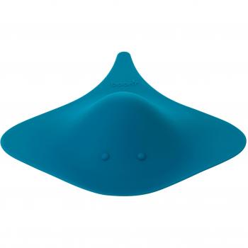 Bouchon de douche TOMY B11012, pour bébé, en silicone, bleu, design raie
