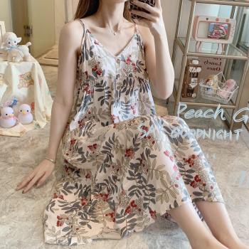 Sleeveless Summer Nightgown for Ladies