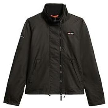 Veste de Pluie Superdry Femme Noir Taille S