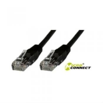 Microconnect Cat6 U/UTP 7m networking cable Black U/UTP