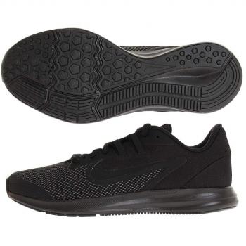 Nike Downshifter 9 Girls' Black Running Shoes