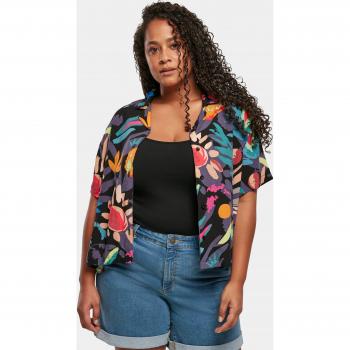 Blocco Nero Urbano Camicia A-Maniche Frutta XS