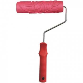 Embossed Leaves Pattern Paint Roller