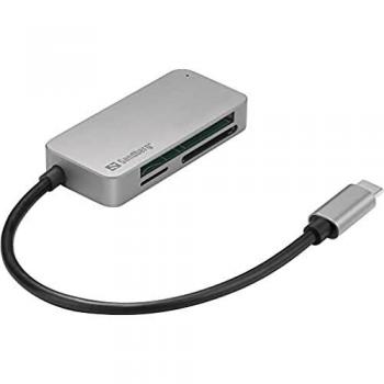 Lector de Tarjetas Sandberg USB-C Compacto