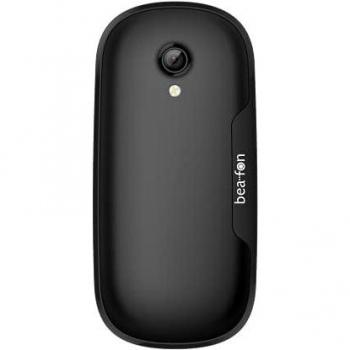 Beafon C220 Klapp-Handy Schwarz, Lack-Schwarz