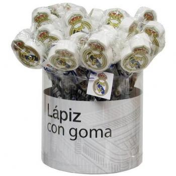 CYP Imports: Lápices Goma Real Madrid 36 Unidades, Colores Variados