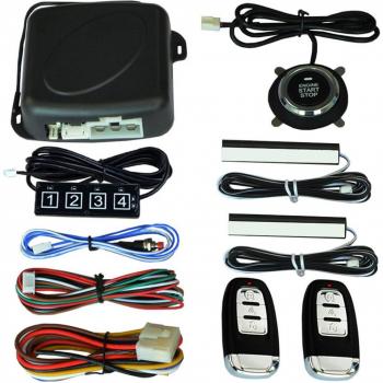 Kit alarme motorisée 10 composants – PKE clavier – Accès sans clé