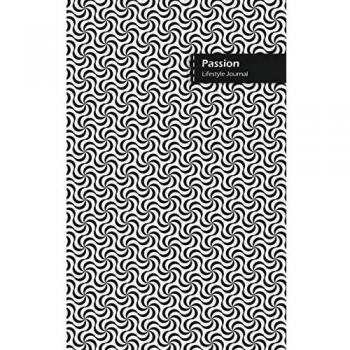 Passion Lifestyle Journal, Blank Write-in Notebook, Dotted Lines, Wide Ruled, Size