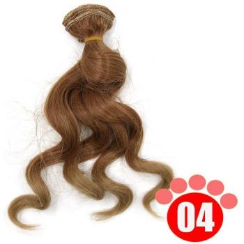 DIY BJD Curly Hair Wig 15x100CM for 1/3, 1/4, 1/6 Dolls