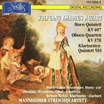 Mozart : Ensemble de musique de chambre pour vents et cordes