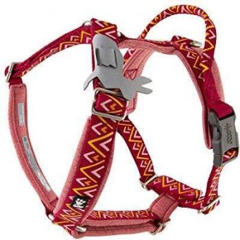 Hurtta Razzle‑Dazzle Beetroot Y‑Harness – 45‑55